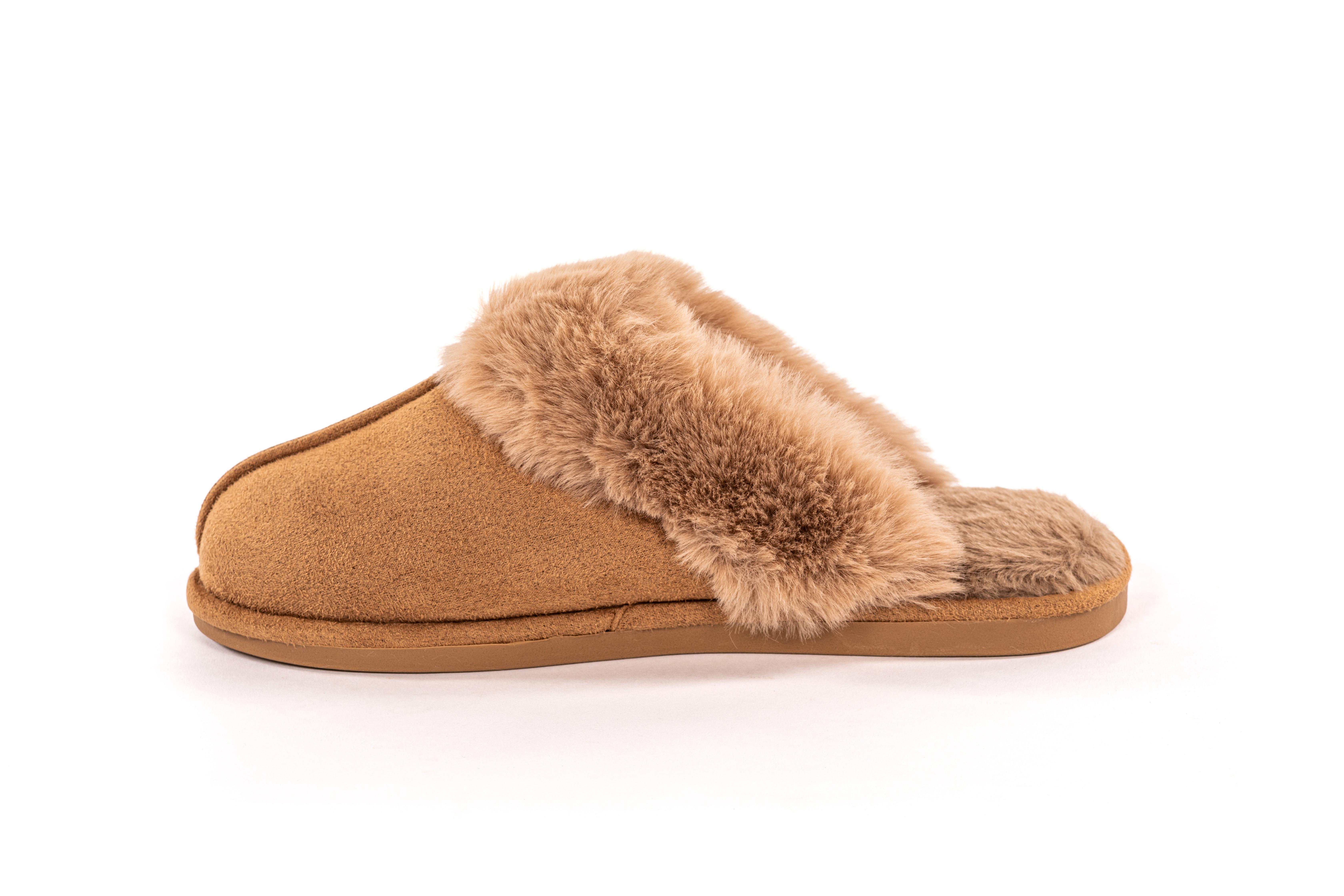 Tiseco  Wildleder Imitat Pantoffeln SNUGGS 