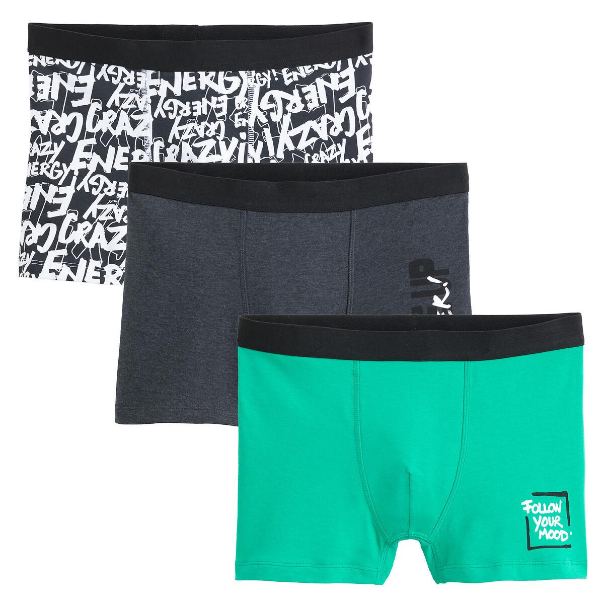 Image of 3er-pack Boxerpants Jungen Grün 174CM