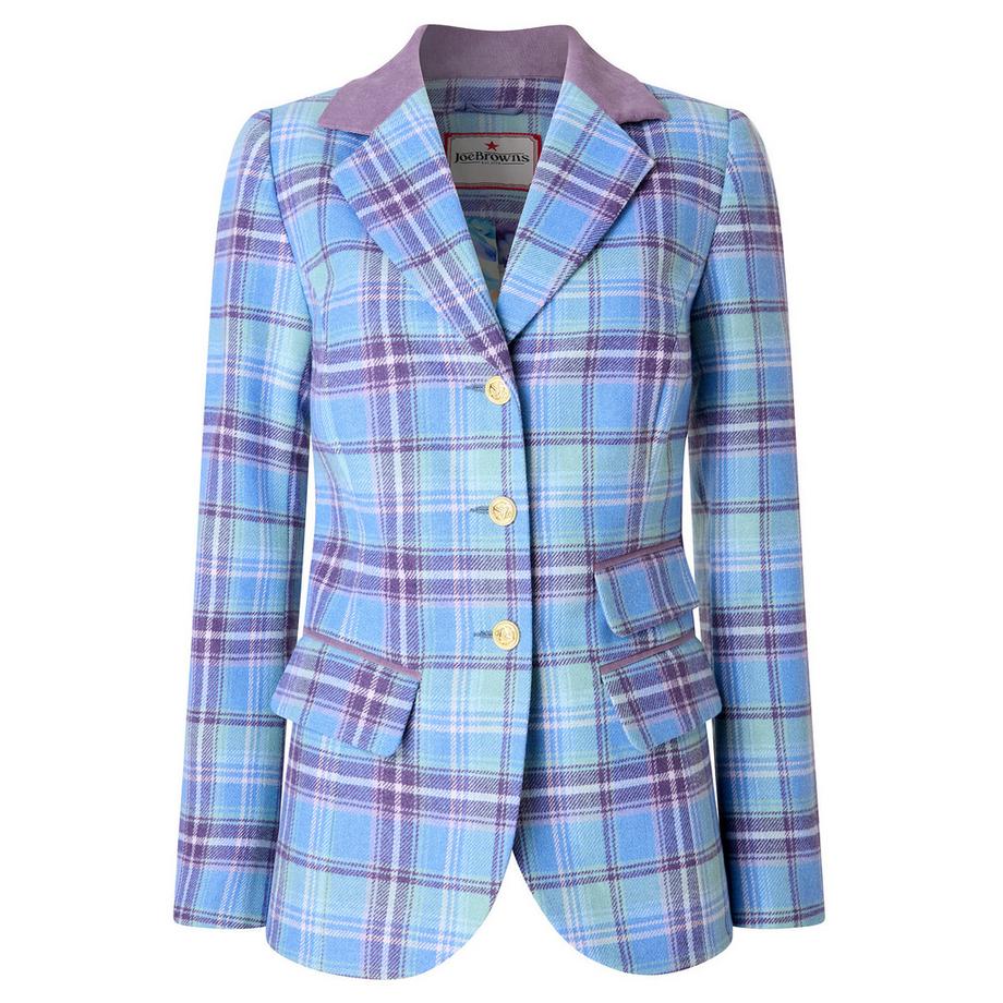 Joe Browns Veste à carreaux avec col à revers  