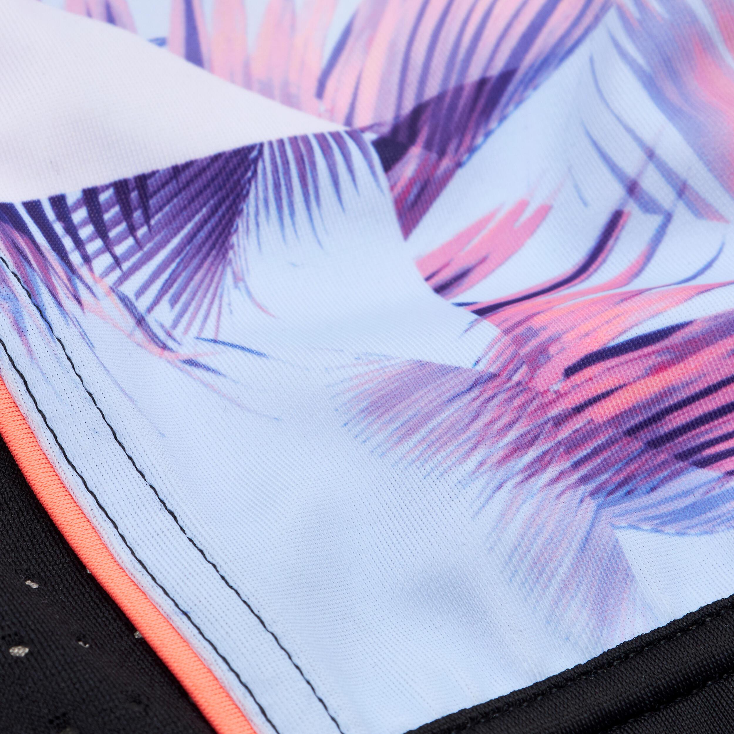 DECATHLON Top Bikini Bustier Surf Baha 900 Shibo Ragazza Nero  