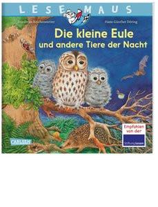 LESEMAUS 174: Die kleine Eule und andere Tiere der Nacht Reichenstetter, Friederun; Döring, Hans-Günther (Illustrationen) Gebundene Ausgabe 