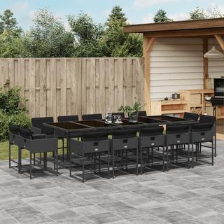 VidaXL Garten essgruppe poly-rattan  