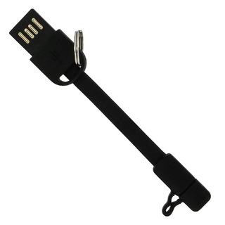 Avizar  Cavetto micro USB + Portachiavi Nero 