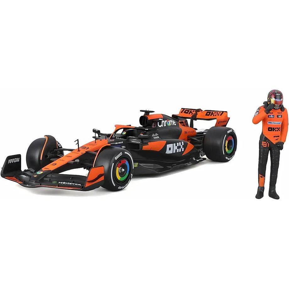 McLaren F1 MCL38 2024 avec figurine Piastri