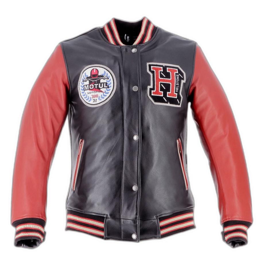 Giacca da moto in pelle da donna Helstons Student Rag (Motul)