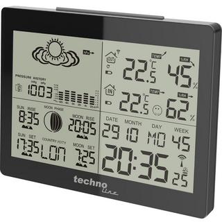 technoline Technoline DCF-77 Nero LED Batteria  