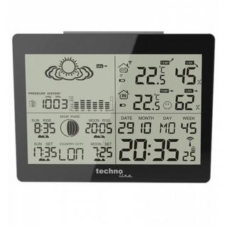 technoline Technoline DCF-77 Nero LED Batteria  