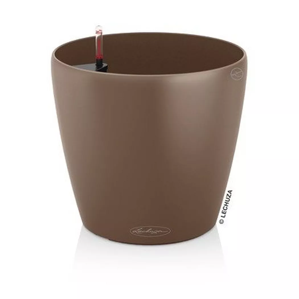 Blumentopf "Lechuza CLASSICO Color 43 Braun"