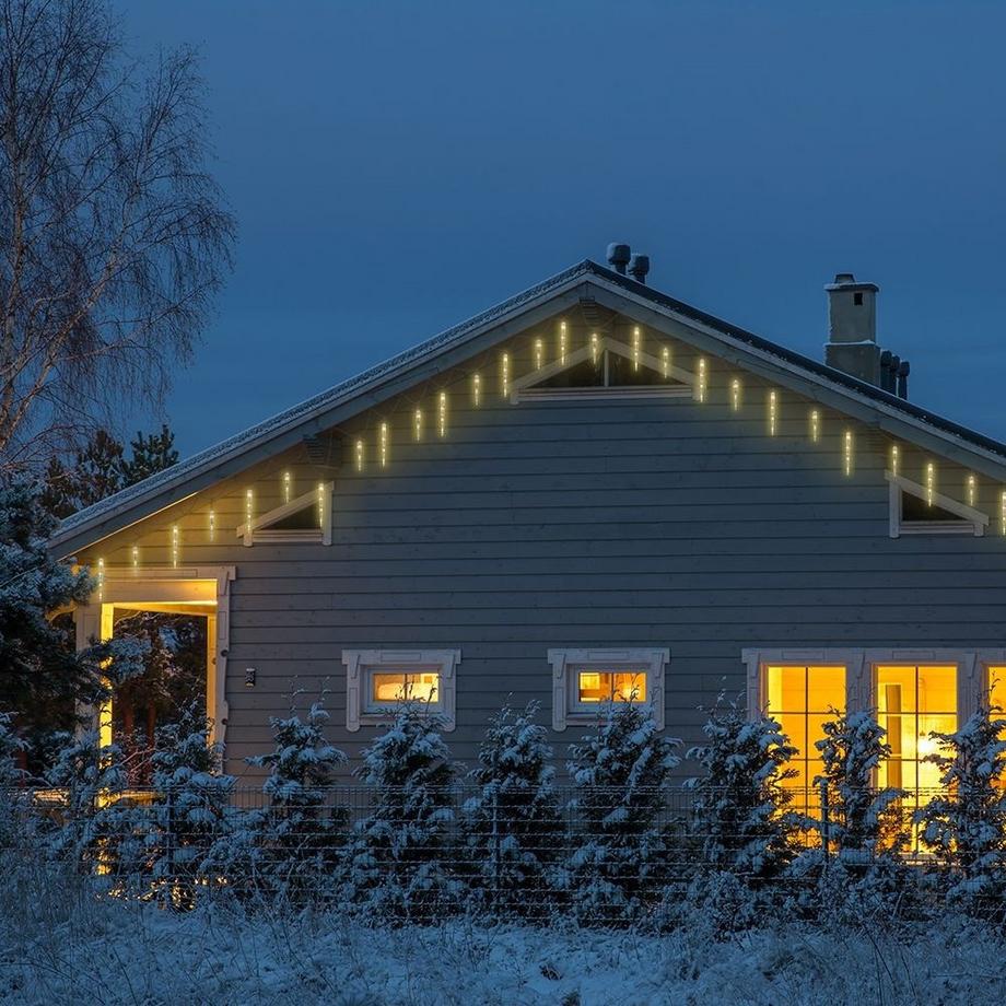 B2X Décoration de Noël : Soupes avec 72 LED pour usage intérieur/extérieur  