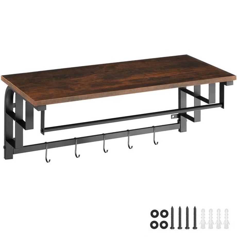 Tectake Hängegarderobe Westwood 66x30x27cm  