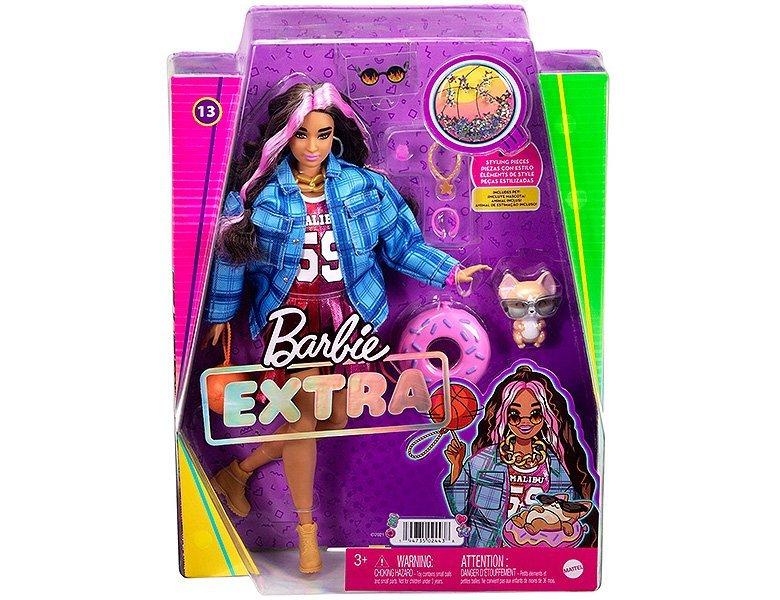 Barbie  Extra Puppe Basketball-Look 