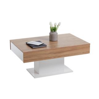 Calicosy Table Basse avec Rangements Cachés L100cm - Avola  