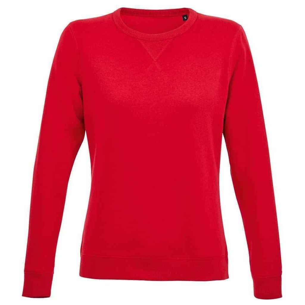 Image of Sully Sweatshirt Damen Rot Bunt XXL