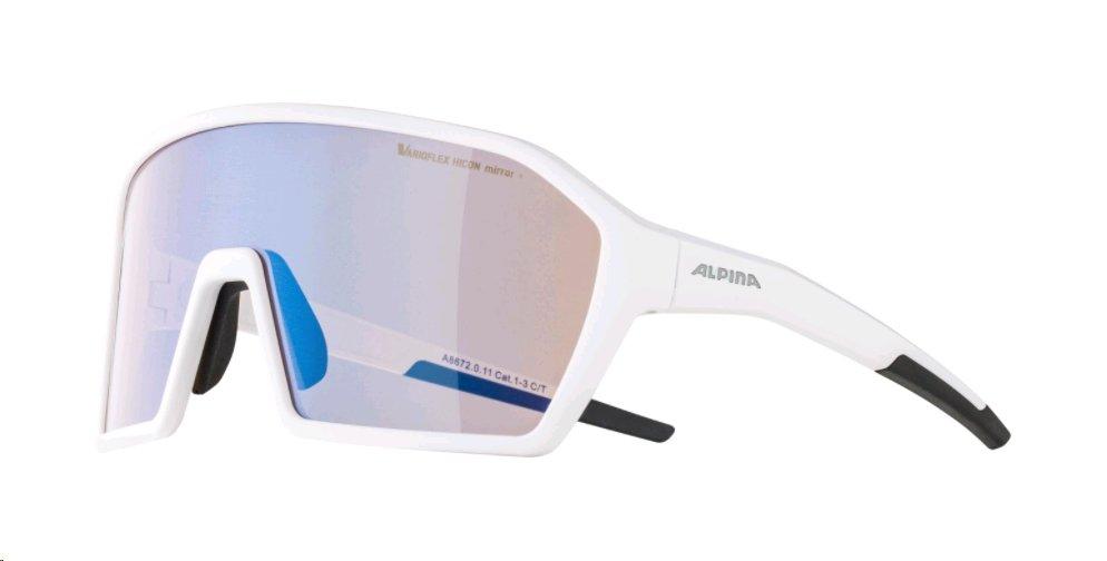 Image of A8672011 - Ram Q-lite V, White Matt, Varioflexmirror Blue, Cat. 1-3 Unisex Violett Bunt ONE SIZE