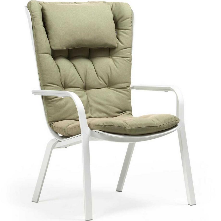 NARDI outdoor Coussin de nuque pour fauteuil Folio vert  