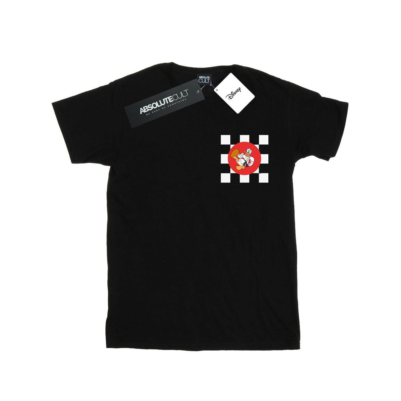 Image of Donald Duck Karate Kick Tshirt Mädchen Schwarz 128