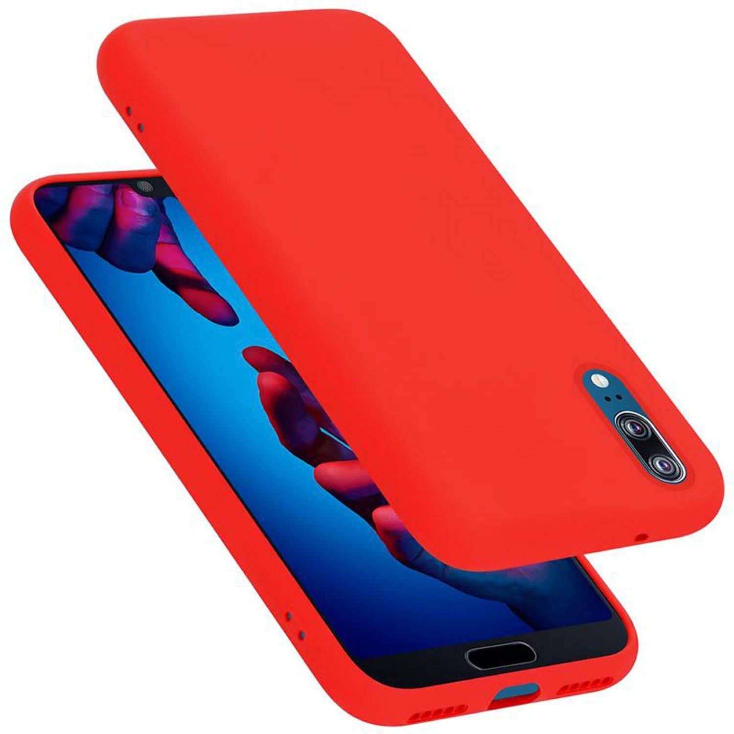 Cadorabo  Hülle für Huawei P20 TPU Silikon Liquid 