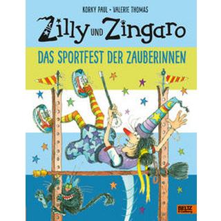 Zilly und Zingaro. Das Sportfest der Zauberinnen Paul, Korky; Thomas, Valerie; Günther, Ulli (Übersetzung); Günther, Herbert (Übersetzung) Copertina rigida 