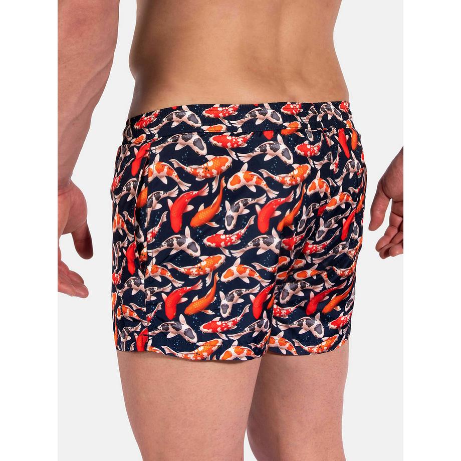Olaf benz BLU2355 Badeshorts mit Tropenmuster  