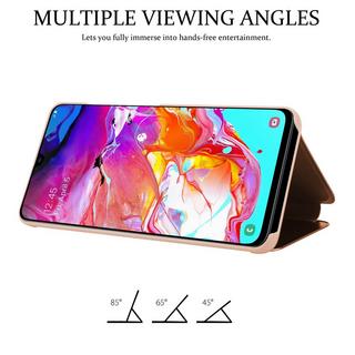 Cadorabo  Hülle für Samsung Galaxy A70  A70s Spiegel Standfunktion 360 Grad Schutz 