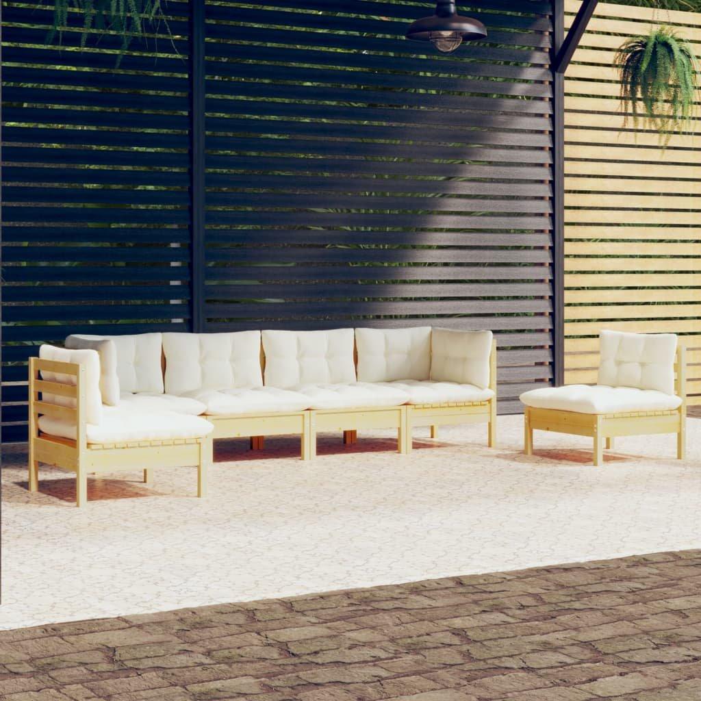 VidaXL Garten-lounge-set kiefernholz  