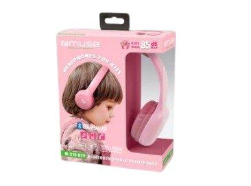 Muse  Muse M-215 BTP écouteur/casque Écouteurs Sans fil Arceau Musique Bluetooth Rose 