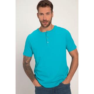 JP1880  T-shirt Henley, collection Basic. Manches courtes et patte de boutonnage 