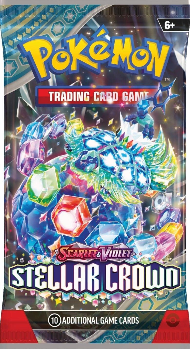 Pokémon  TCG: Scarlet & Violet-Stellar Crown Booster Pack (10 Cards) - EN 