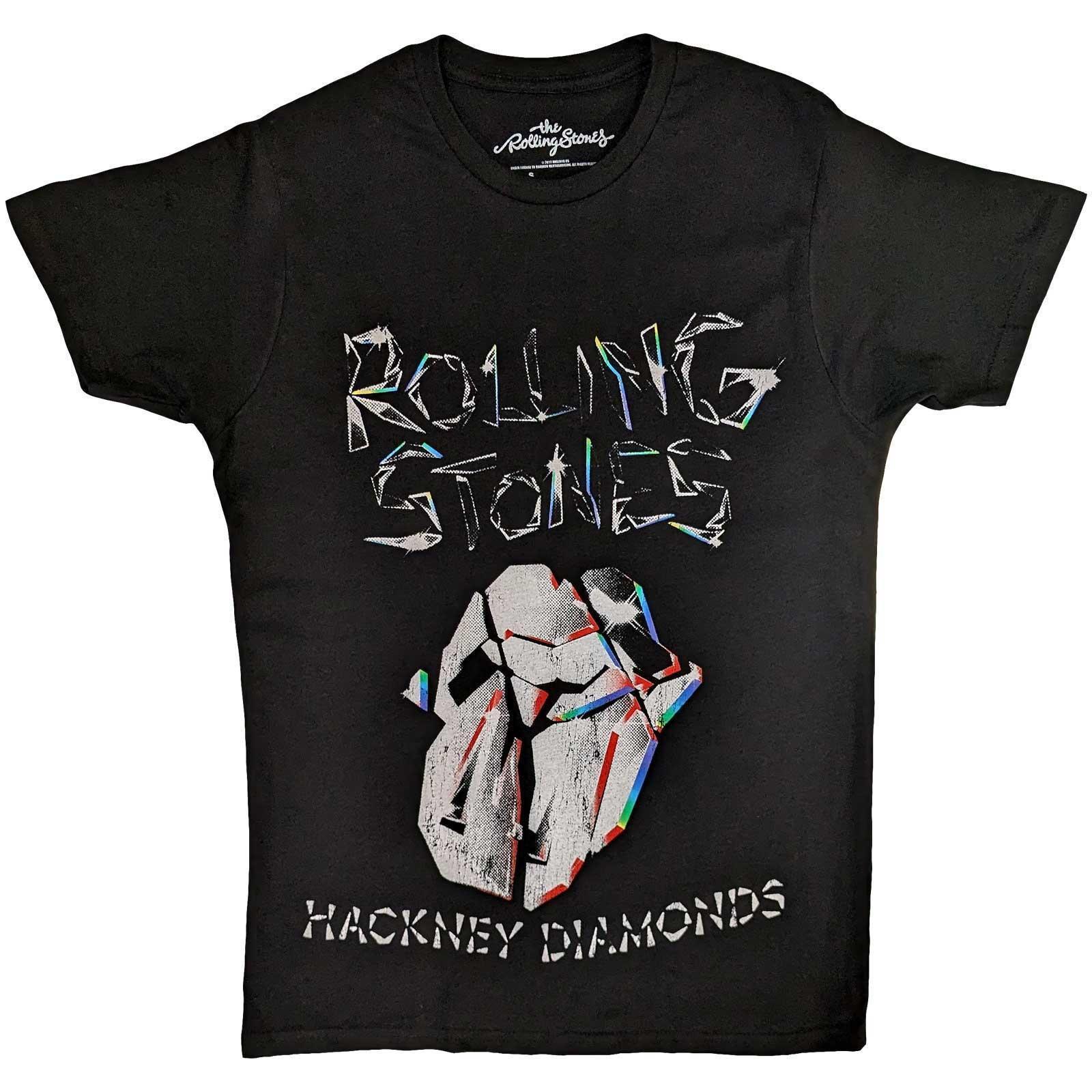 The Rolling Stones  Hackney Diamonds TShirt Logo 