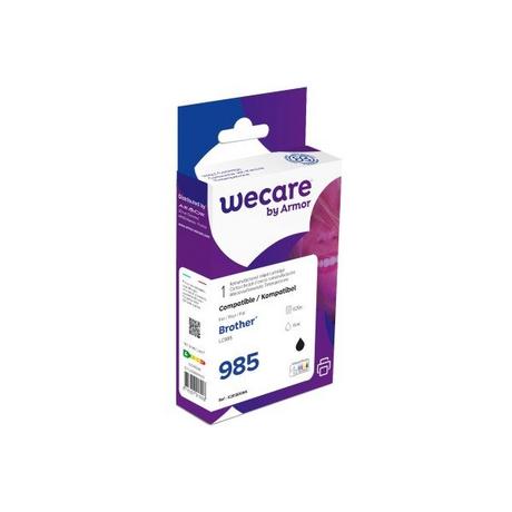 wecare  WECARE Tinte rebuilt schwarz LC-985BK WE zu Brother DCP-J315W 15ml 