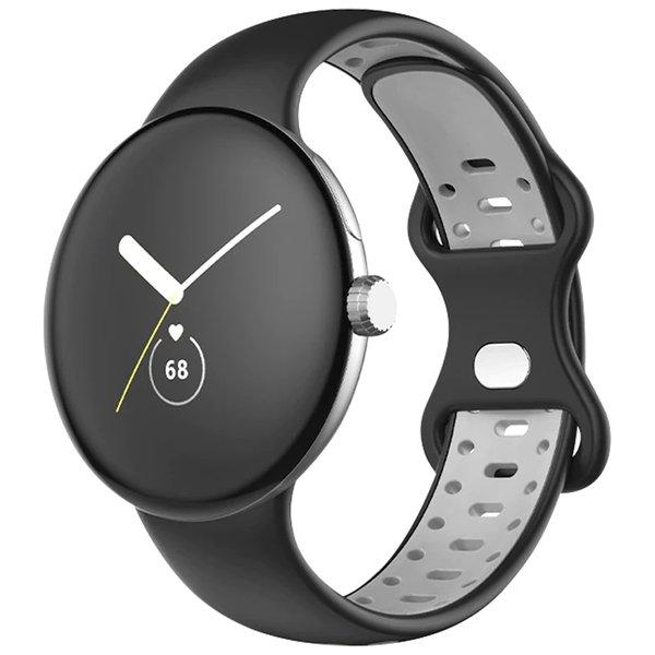 Avizar  Bracelet Google Pixel Watch Noir et Gris 