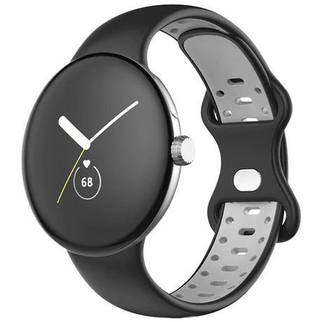 Avizar  Bracelet Google Pixel Watch Noir et Gris 