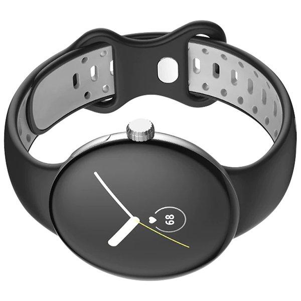 Avizar  Google Pixel Watch Armband Grau / Weiß 