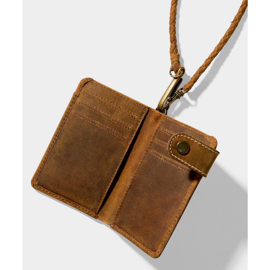 Joe Browns Leder Geldbörse mit Kette  