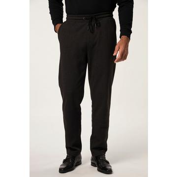 Pantaloni dalla vestibilità moderna con taglio dritto, effetto lana, cintura elastica e quattro tasche, disponibili fino alla tg. 8XL