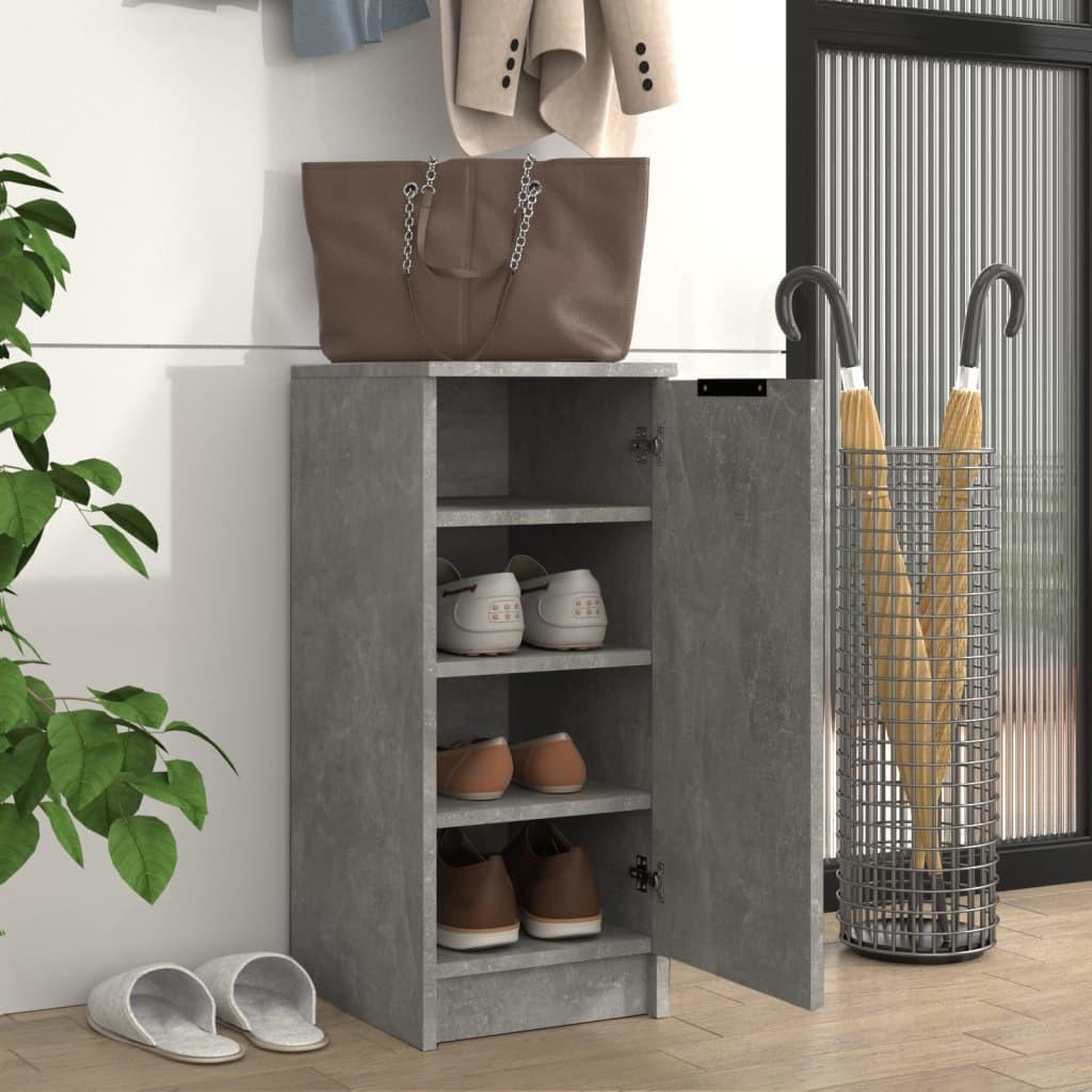 VidaXL Armoire à chaussures bois d'ingénierie  