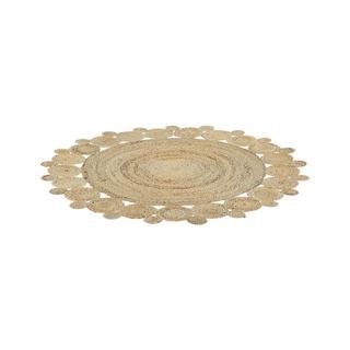 Beliani Tapis en Jute Boho GOLGEN  