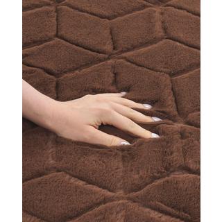 Beliani Tapis en Polyester Moderne THATTA  