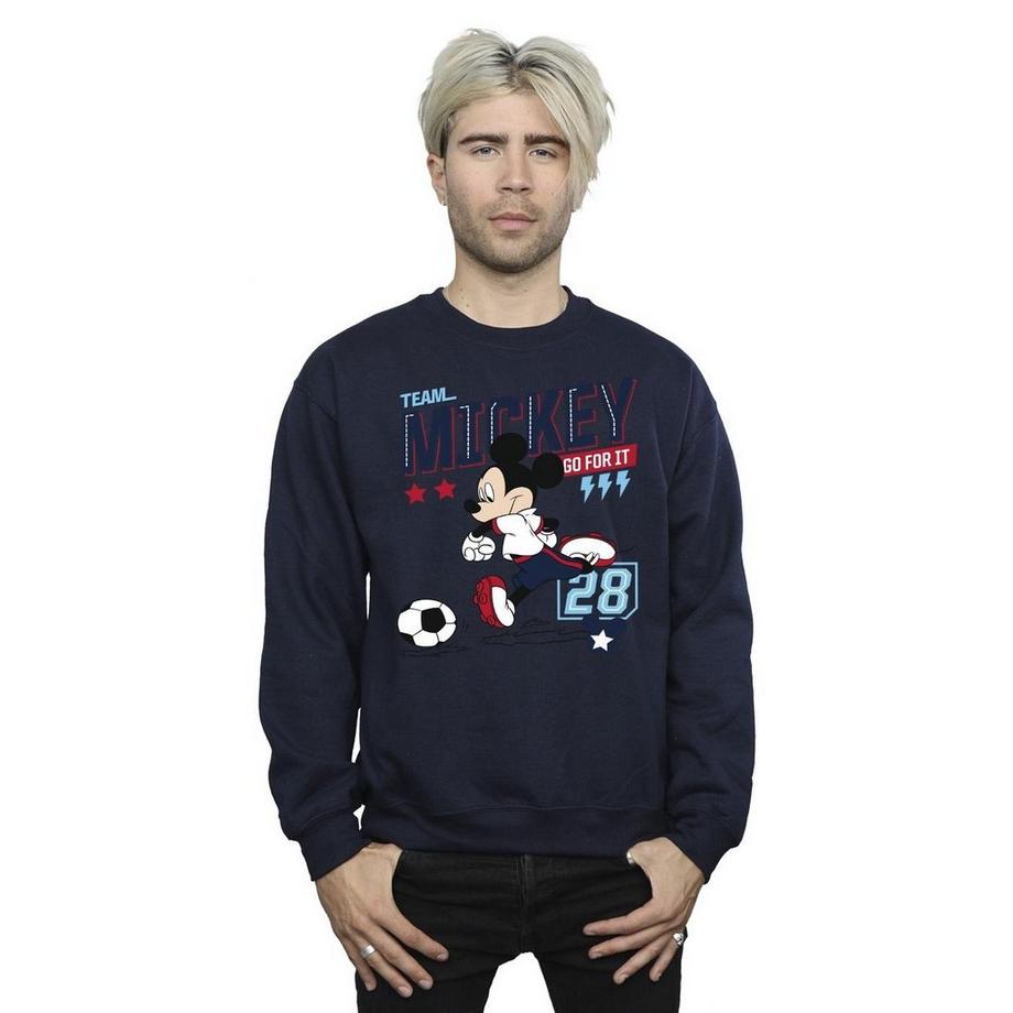 Disney Team Mickey Football Sweatshirt  
