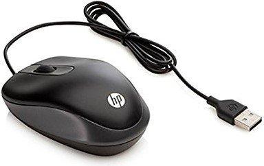 Hewlett-Packard  USB Travel Mouse - schwarz 