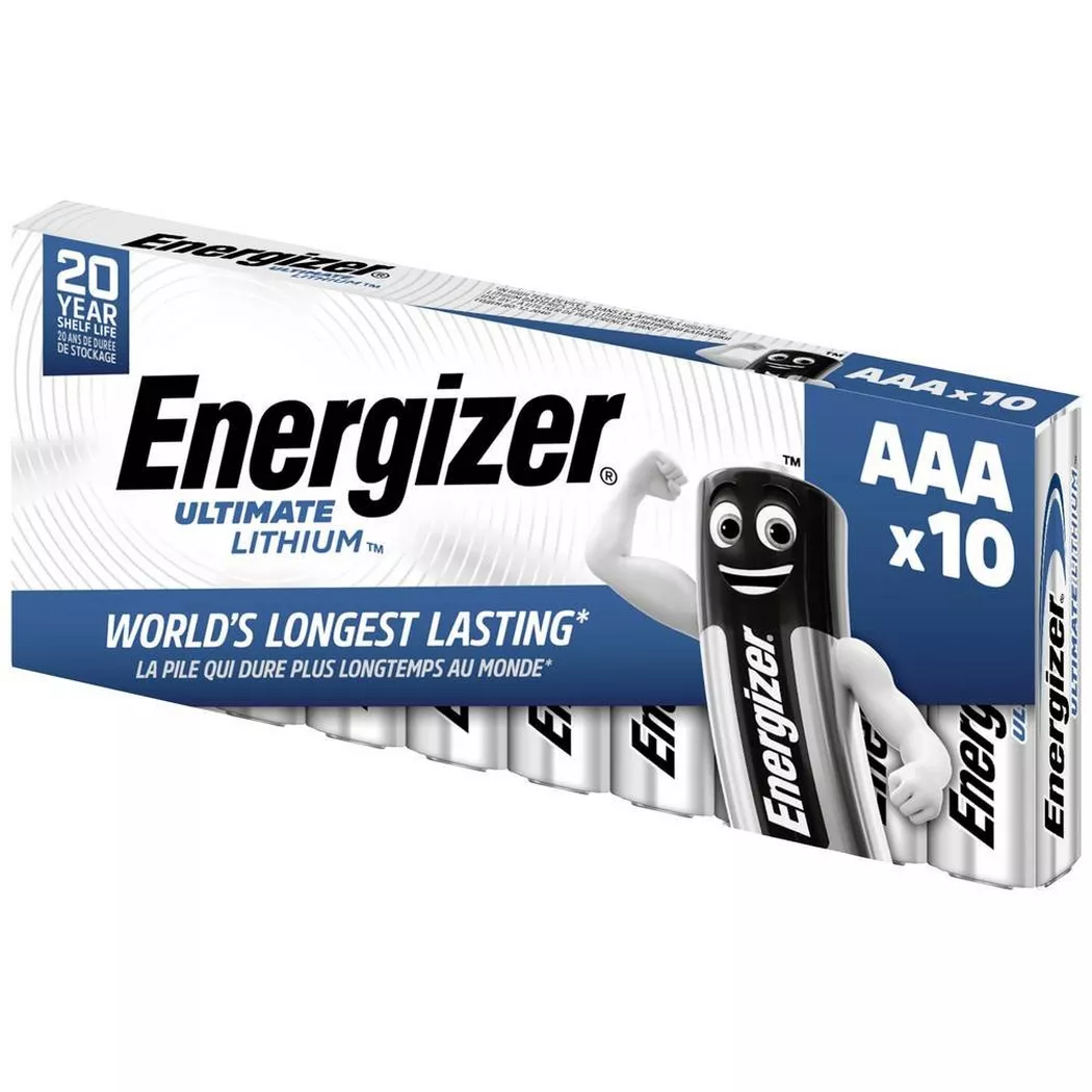 Energizer Pile Ultimate Lithium AAA , 10 Pièce/s