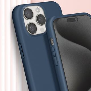 Avizar  Coque Cordon iPhone 15 Pro Bleu Nuit 