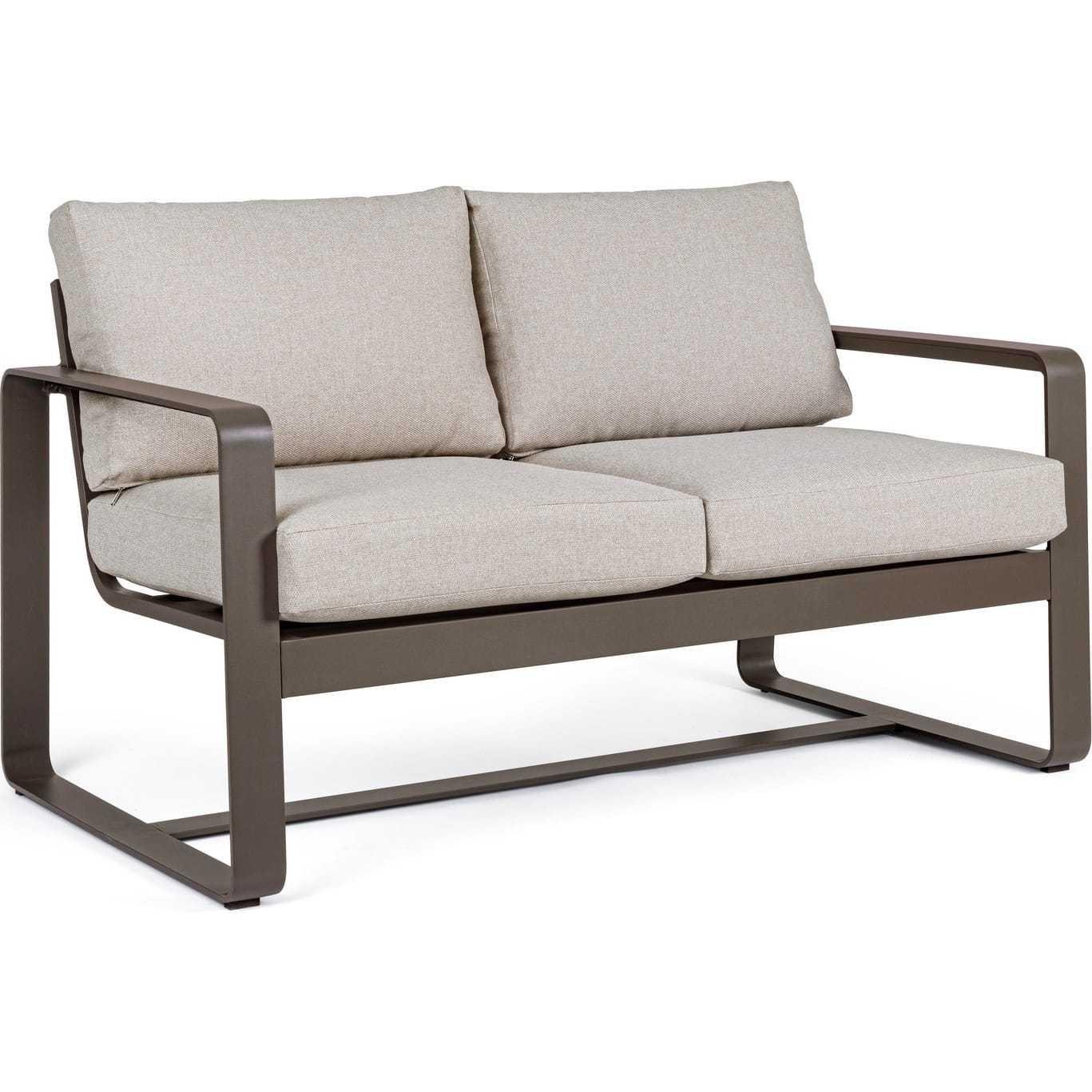 Image of Gartensofa Merrigan 2-Sitzer coffee Gartensofa Merrigan 2-Sitzer coffee