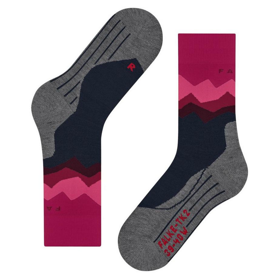 FALKE TK2 Crest Damen Wandersocken  