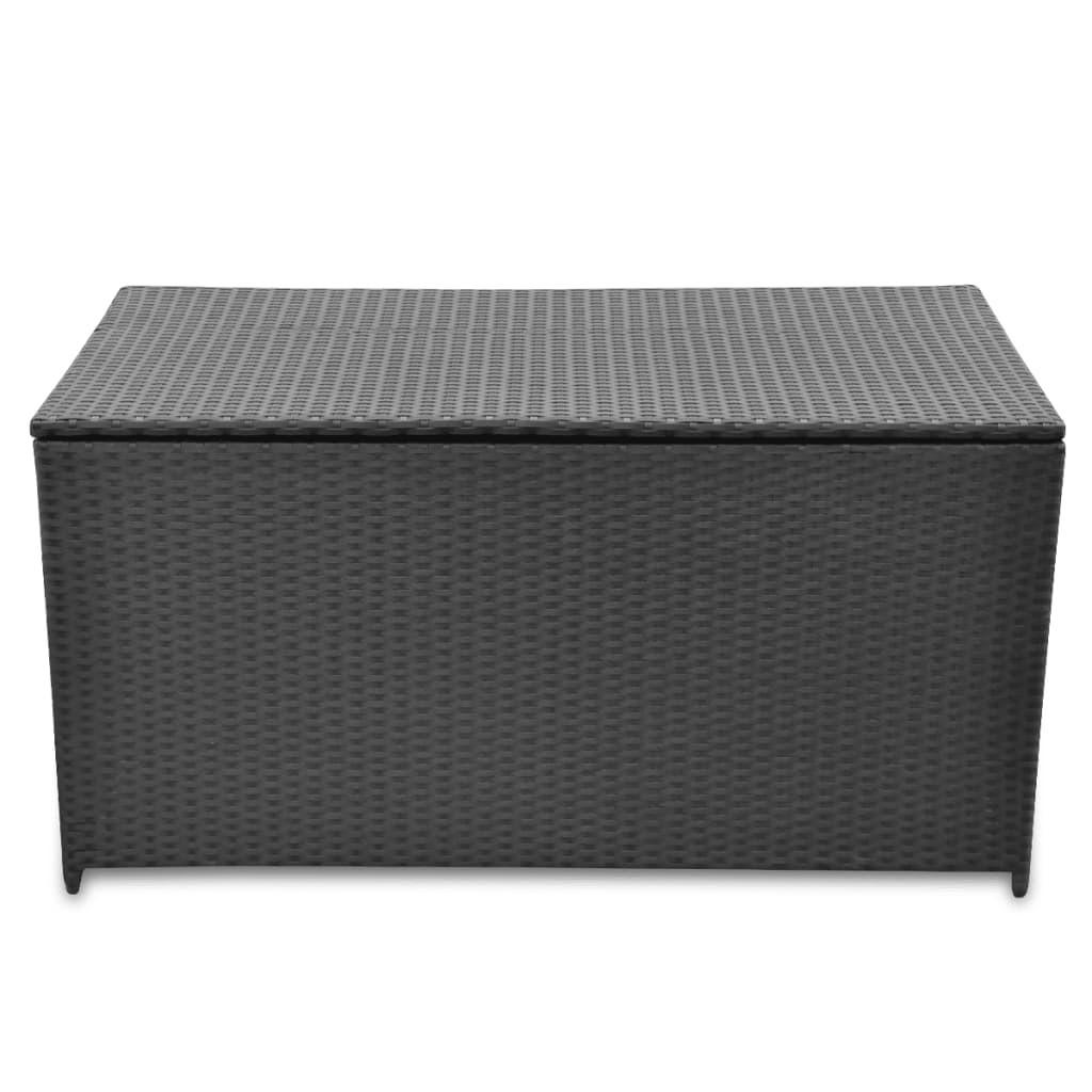 VidaXL Gartenbox poly-rattan  