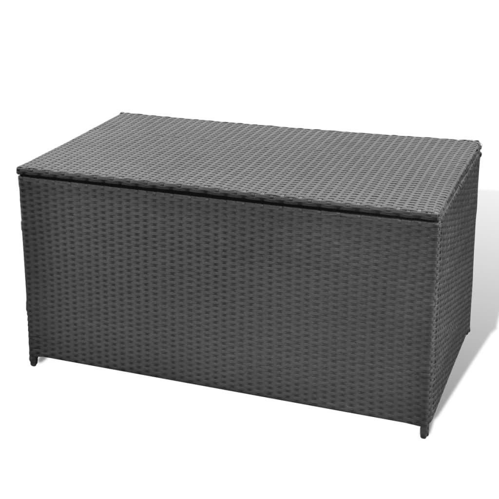 VidaXL Gartenbox poly-rattan  