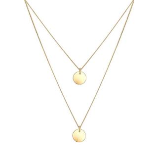 Elli  Collier Layer Pendentif Plaquettes 