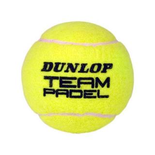 Dunlop  Dunlop, 3x Padel Balls - Team Padel 