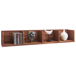 VCM Holzregal hängend | platzsparendes Regal | Maße: H. 15 x B. 97 x T. 17 cm | Elegantes Regal hängend | Aufbewahrungsregal | Bücherregal | Wandboard -  