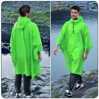 Alopini Poncho Antipioggia Impermeabile con Cappuccio  